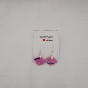 PENDIENTES PLAYA Y MAR Lila Pastel