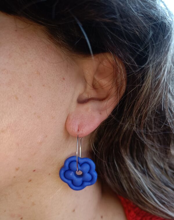 PENDIENTES FLORECITA Violeta