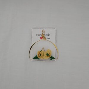PENDIENTES COLGANTES Calas Amarillas