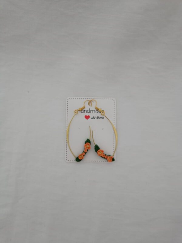 PENDIENTES COLGANTES Flor de Naranjo