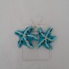 PENDIENTES ESTRELLAS DE MAR Azul y Perlitas - Imagen 2
