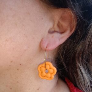 PENDIENTES FLORECITA Naraja