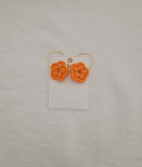 PENDIENTES FLORECITA Naraja