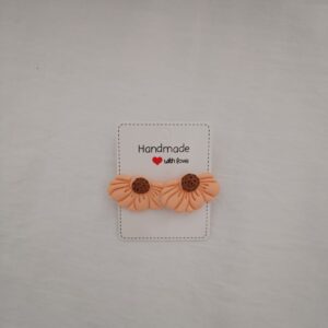 PENDIENTES MARGARITAS Coral