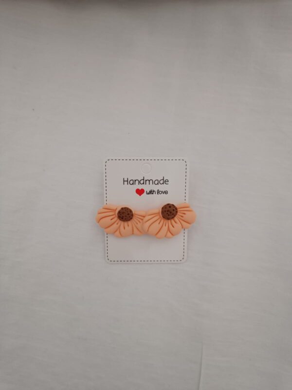 PENDIENTES MARGARITAS Coral