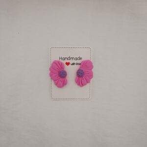 PENDIENTES MARGARITAS Lila