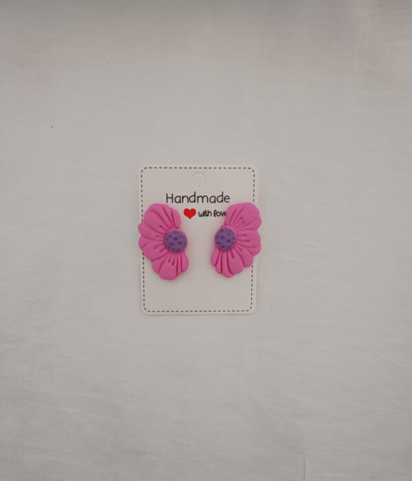 PENDIENTES MARGARITAS Lila