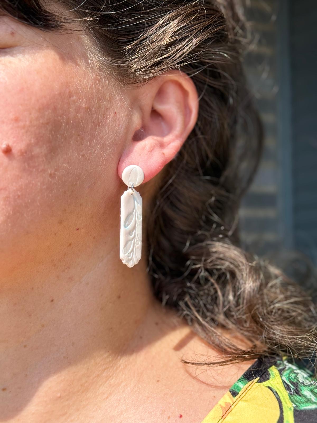 PENDIENTES DE NOVIA Imprimacion - Imagen 2