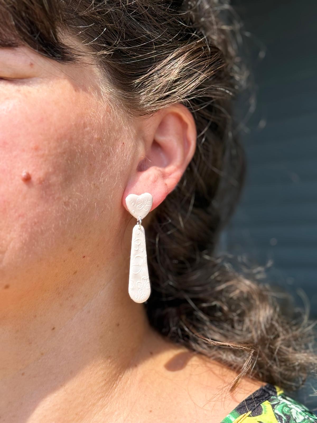 PENDIENTES DE NOVIA Imprimacion