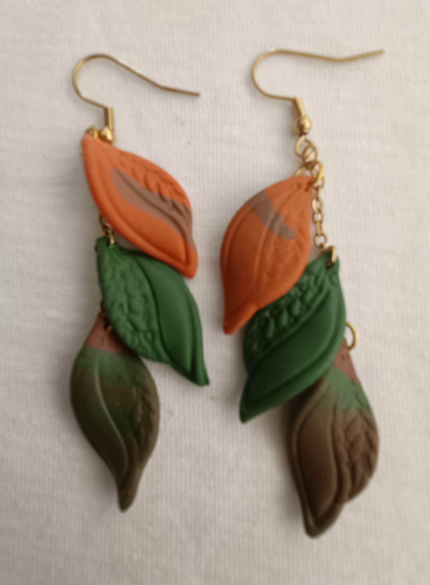 PENDIENTES COLGANDO Ojas - Imagen 2