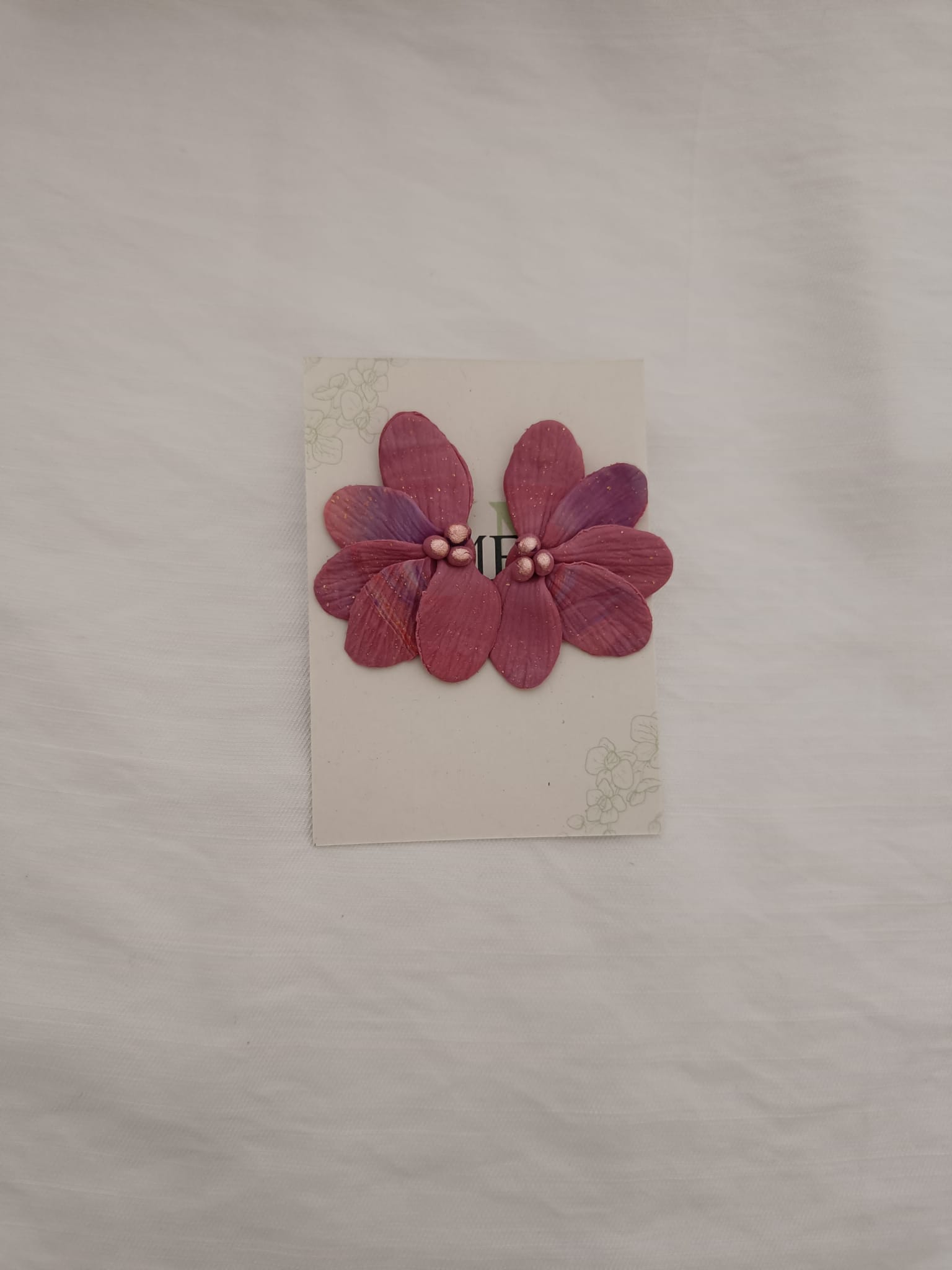 PENDIENTES FLOR Hua - Imagen 2