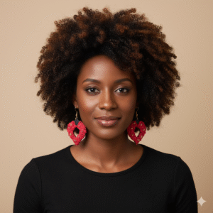 PENDIENTES NAVIDEÑOS ROJO