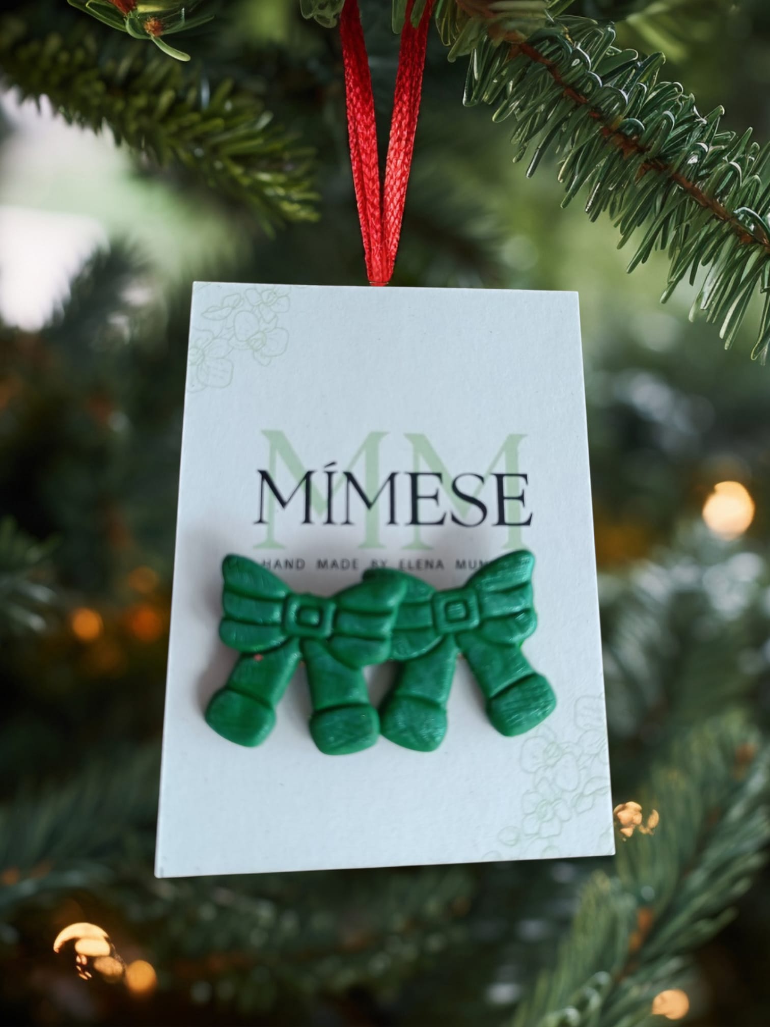 PENDIENTES LAZITO VERDE - Imagen 2