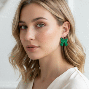 PENDIENTES LAZITO VERDE